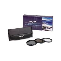 filtro fotografico hoya dfk46 ii kit 46 mm uv cir-pl nd8 con estuche