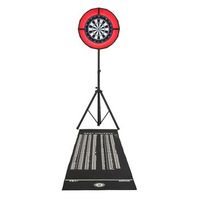juego de dardos con anillo de luz led tripode ajustable y 6 dardos de precision
