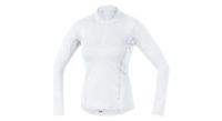 camiseta de manga larga con cremallera 1 4 gore m thermo para mujer