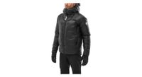 sudadera con capucha de plumon kamet negro de mijo para hombre