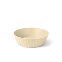 cuenco polipropileno beige mate diam 20cm
