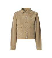 pepe jeans para mujer pl4024374 chaqueta sunny beige xs casual algodon