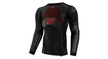 Camiseta de manga larga unisex troy lee designs stage ghost d30 negra