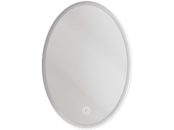 Espejo lumínico - InnoGIO GIOperfect Glow GIO-760, Luz LED, 1200 mAh, Portátil, 12h Autonomía, 3 Niveles de Intensidad Lumínica, Blanco
