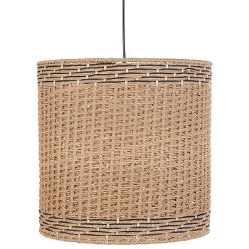 Lámpara Colgante Pantalla De Cuerda De Papel Iluminación Natural Luapula