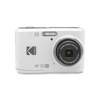 Cámara Digital Compacta Kodak PIXPRO FZ45 16MP 4x Zoom Óptico Sensor CMOS Blanco Full HD