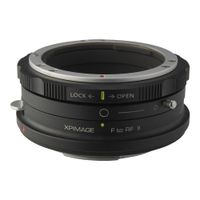 adaptador de montura de lente xpimage para lentes nikon f a camaras canon rf r5 r6 r7