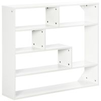 estanteria de pared 94x195x80 cm blanco
