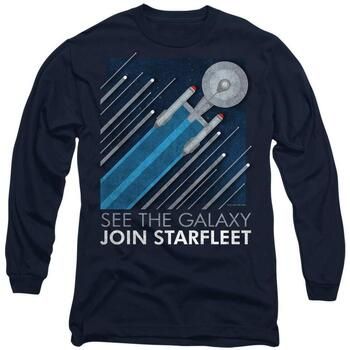Star Trek Camiseta manga larga Starfleet Recruitment para hombre