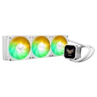 refrigeracion liquida asus tuf gaming lc iii 360 argb lcd 360mm 3 ventiladores lcd blanco
