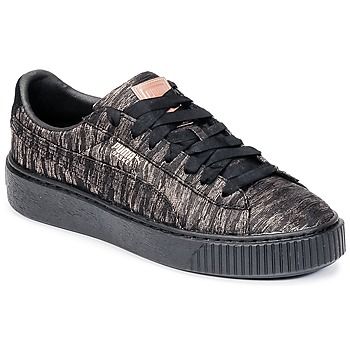 Puma Zapatillas Basket Platform Bi Color para mujer