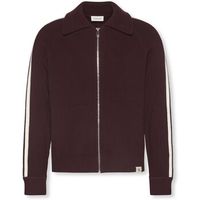 calvin klein jeans chaqueta de punto ls racing stripe fz para hombre
