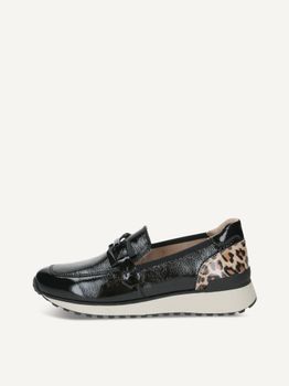 CAPRICE Slipper, black, made of Leather, Size 39