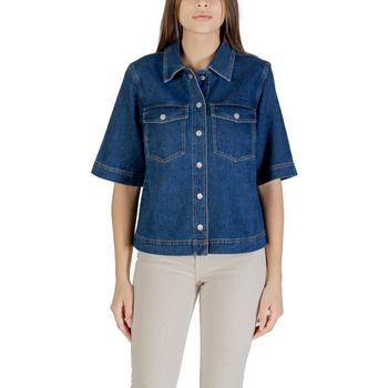 Only Chaquetas ONLBELLE S/S SHIRT DNM GUA NOOS 15347084 para mujer
