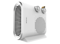 calefactor portatil - cecotec readywarm 2050 max dual white 2000w 2 niveles potencia 3 modos funcionamiento 20m2 termostato regulable blanco
