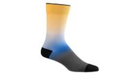 calcetines craft adv endur graphic azul blanco amarillo