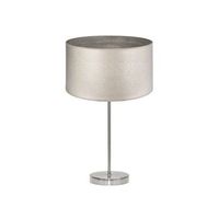 sobremesa alto tania 1xe27 niquelmadera gris 62x30x30 cm