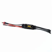 xxd 2-4s 40a controlador de velocidad sin escobillas esc con bec de 5v3a y enchufe t para avion de control remoto de al