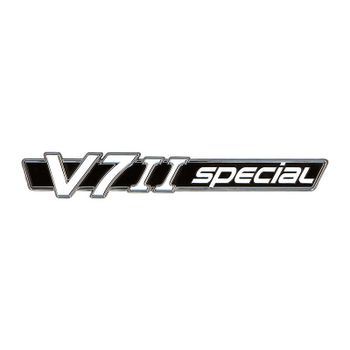 Emblema del panel lateral Moto Guzzi V 7 i.e. II Special