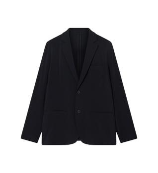 A|X Armani Exchange para hombre. XM002082AF22363UB101 Chaqueta con efecto seda Lyocell marino (38), Casual, Clásico