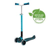 patinete plegable con ruedas luminosas