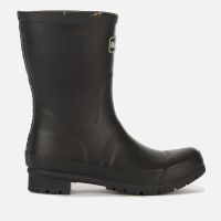 barbour womens banbury mid wellies - black - uk 3