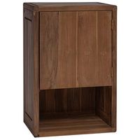 vidaxl armario lateral de bano natural 45 x 30 x 70 cm