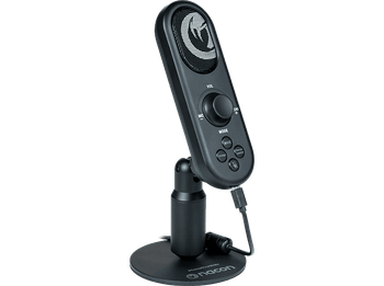 Micrófono - Nacon, Jack de 3.5 mm, Para Streaming y PC, Negro