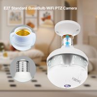 camara de seguridad wifi e27 de 4mp v380 pro vision nocturna a todo color audio bidireccional seguimiento automatico inalambrico camara wifi con ojo de pez