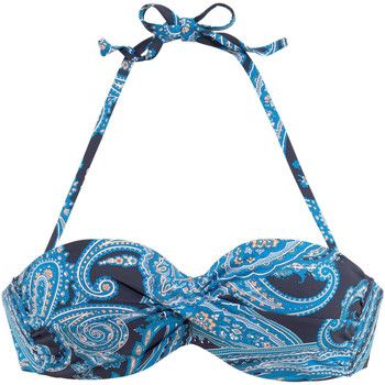 Lascana Bañador Traje de baño Boho Bandeau Top con Armadura para mujer
