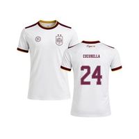 camiseta 2 estrellas cucurella espana mundial 2026 replica oficial -infantil