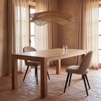 mesa de comedor de sheesham macizo de 180 cm