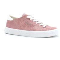 guess deportivas moda sneaker cocco retro pink fl5estpel12 para mujer