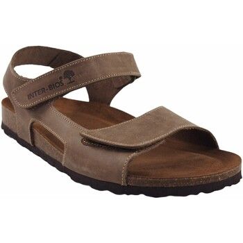 Interbios Sandalias Sandalia caballero INTER BIOS 9536 taupe para hombre