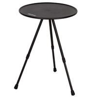mesa plegable de camping en aluminio antideslizante 37x37x55 cm negra