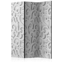 biombo - white ornament 135x172 cm