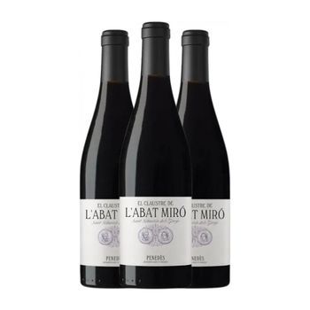 Parxet Vino Tinto Claustre De L'abat Miró Penedès Crianza 75 Cl 13% Vol. (pack De 3 Unidades)