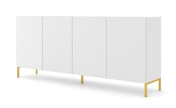 Cómoda efecto madera Blanco