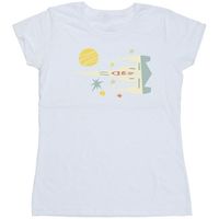 disney camiseta manga larga the mandalorian para mujer