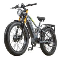 eu direct burchda rx80 bicicleta electrica 48v 20ah bateria 750w2 motores duales velocidad maxima recomendada 25 kmh