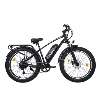 Bicicleta Eléctrica A35, Neumáticos Anchos De 26