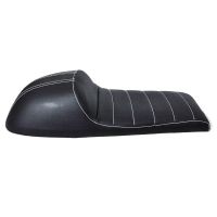 asiento completo universal para moto classic negro