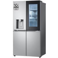 lg gmg961evke frigorifico americano instaview e acero texturizado antihuellas