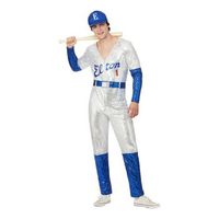 disfraz jugador de beisbol elton john deluxe con lentejuelas para hombre