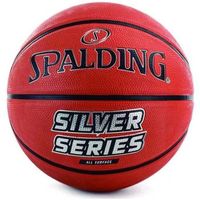 basketball ball silver series spalding
