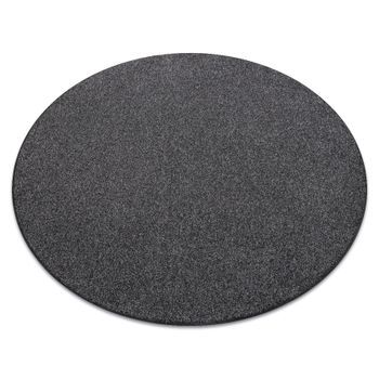 Alfombra Excellence Círculo Negro 141 Llanura Mezcla Circulo 170 Cm