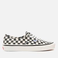 vans anaheim authentic 44 dx trainers - blackcheck - uk 3