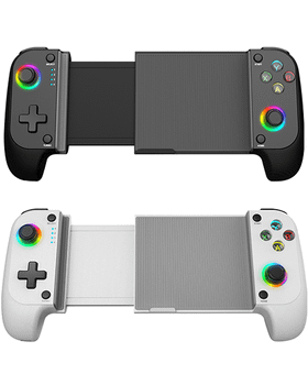 GAMEPAD BLUETOOTH MARS GAMING MGPX PARA SMARTPHONES Y MULTIPLATAFORMA USB-C 8h BATERIA RGB BLANCO