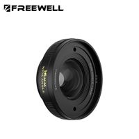 objetivo freewell de 16mm de ancho angulo alcanzar 105 fov y disparos amplios expansivos para freewell iphone y samsung de 17mm de montaje case  cage