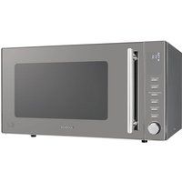 kenwood k30gms18 compact microwave with grill - silver silver